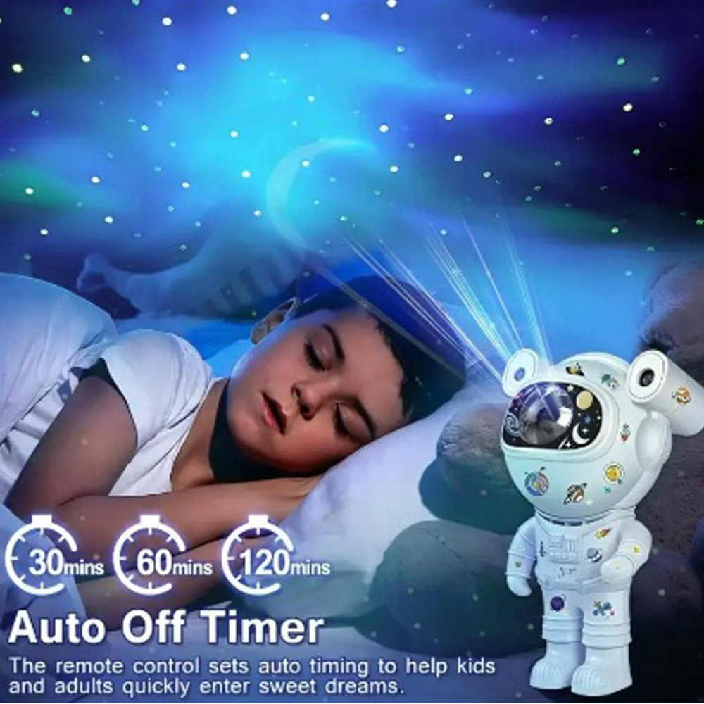 Astronauta Proyector Cielo Estrellado Bluetooth Galaxia - Imagen 2