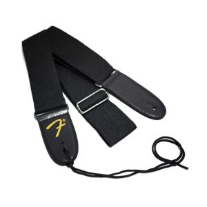 Correa de Guitarra TIPO FENDER NEGRA