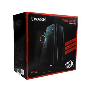 Alternative view of GABINETE GAMER TAILGATE VENTANA LATERAL VIDRIO TEMPLADO GC-702