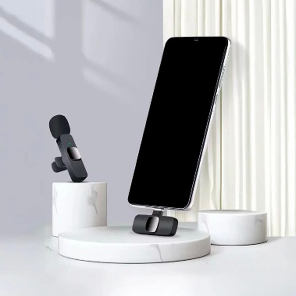 Micrófono Inalámbrico Para Android Lavalier Solapa Usb- C - Imagen 2