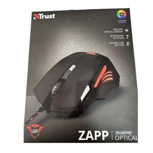 Mouse Gamer Trust  2500dpi Color Negro Zapp Gxt4111 Negro