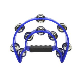 Pandero Musical Media Luna azul