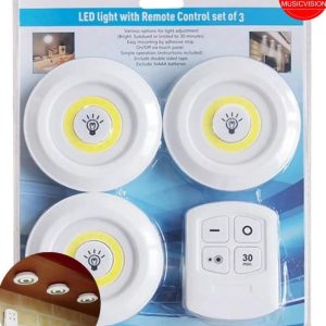 SET 3 LUZ LED DE EMERGENCIA