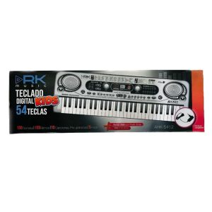 Alternative view of TECLADO MUSICAL DIGITAL INFANTIL 54 NOTAS COLOR GRIS