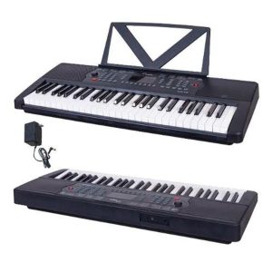 TECLADO MUSICAL RK DIGITAL 54 NOTAS COLOR NEGRO