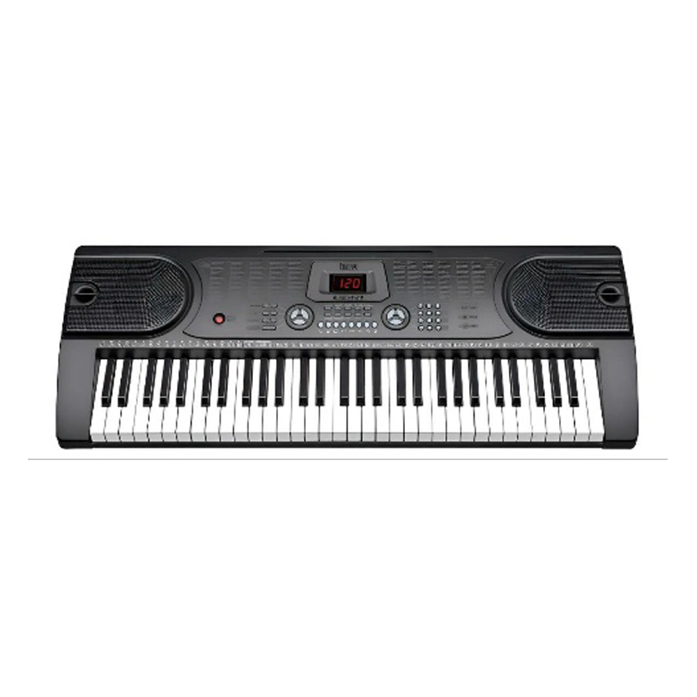 Teclado Musical Electronico Fussen Ft-610 61 T 255 Ritmos Negro