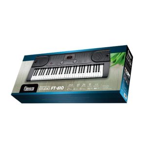 Alternative view of Teclado Musical Electronico Fussen Ft-610 61 T 255 Ritmos Negro