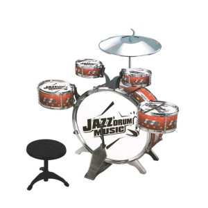 Alternative view of Batería Musical Juguete, Piso 5 Tambores Niños