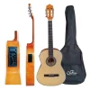 Guitarra Electroacústica 39 Con Alma Y Funda Sevillana.