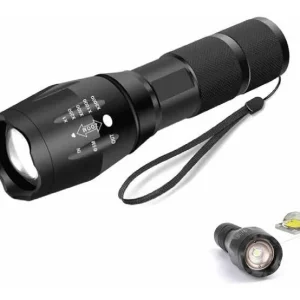 Alternative view of Linterna Led Táctica Recargable Dblue