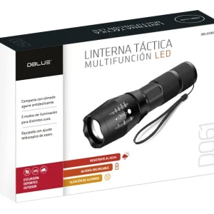 Linterna Led Táctica Recargable Dblue