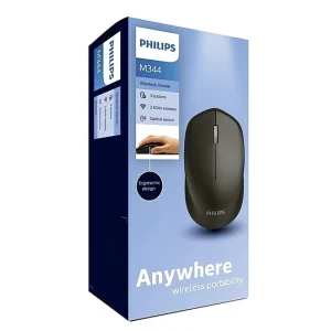 Mouse Inalámbrico Philips M344 Negro