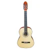 Guitarra Clásica Fiddler De 39'' Para Diestros Color Marrón