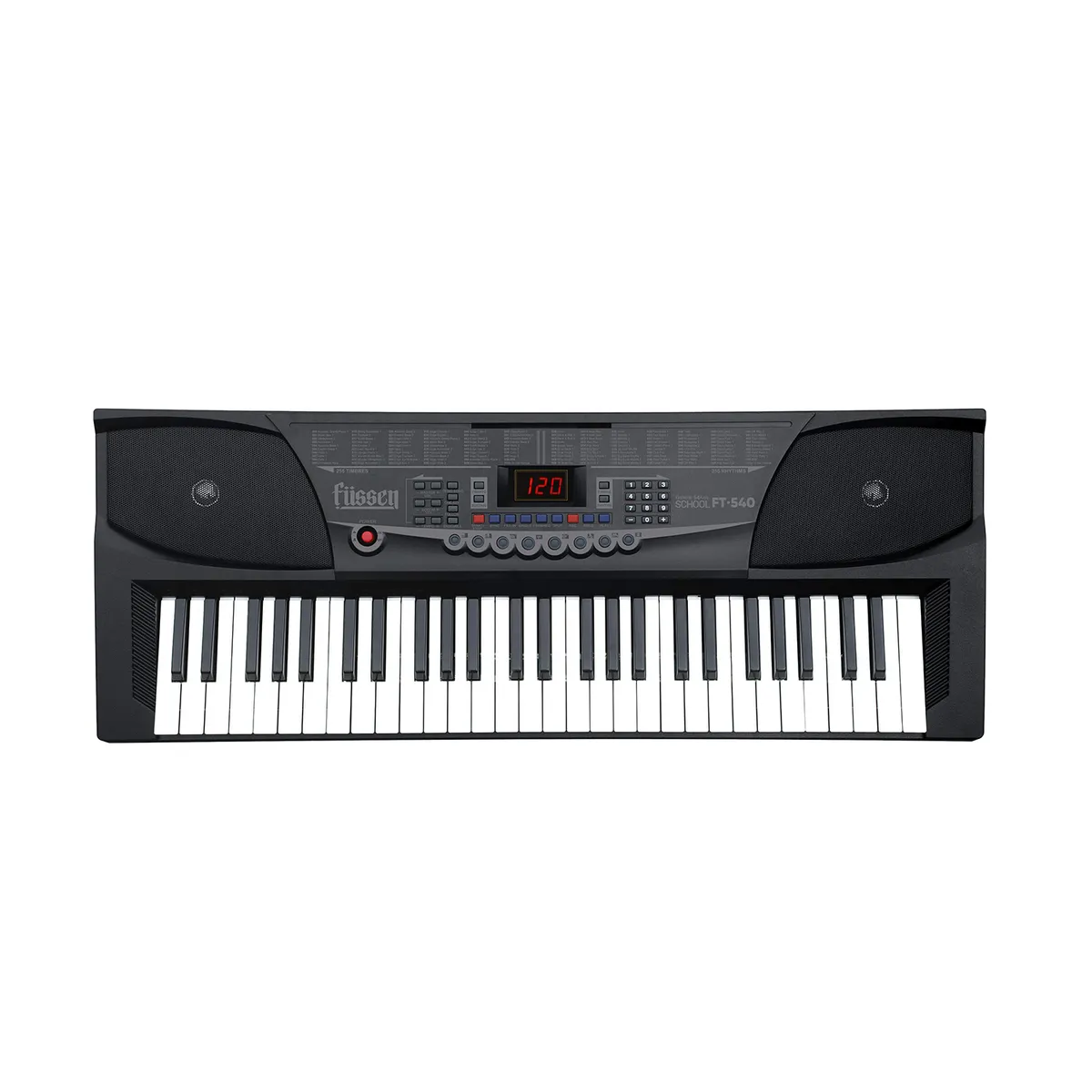 Teclado Fussen 54 Teclas Pantalla LED