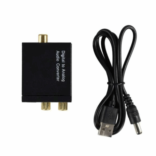 ADAPTADOR TECNOLAB DE CABLE OPTICO A RCA. - Imagen 3