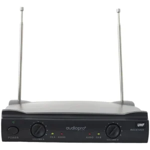 Alternative view of Microfonos Inalmbricos Con Sistema UHF Audio Pro
