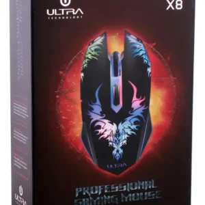 Mouse Gamer Ultra Technology X8 Retroiluminado