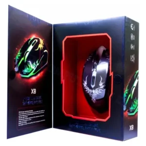 Alternative view of Mouse Gamer Ultra Technology X8 Retroiluminado