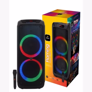Parlante Karaoke Flaming Power Bass 10″ Black 75W